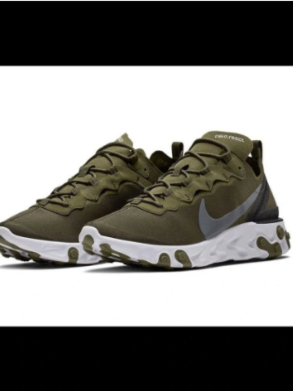 Nike React Olive Green Size 7.5